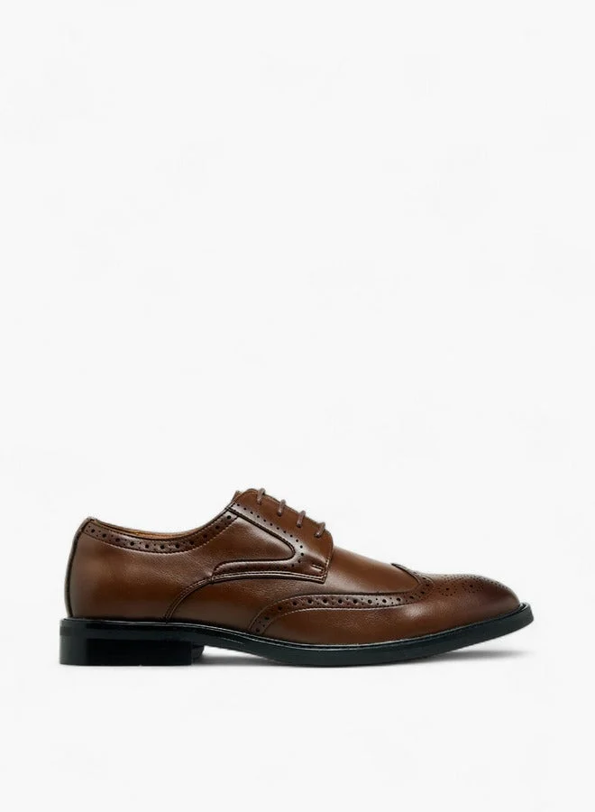 DUCHINI Men Lace-Up Derby Shoes